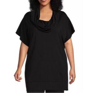 NWT Bryn Walker Black Modal Pocket Poncho XS or XXS $175